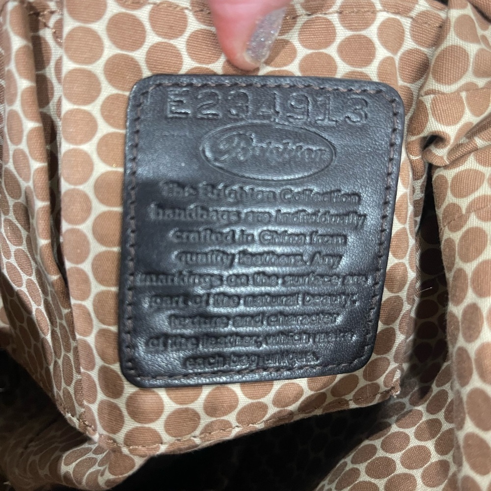 Brighton Gold leather Bag - Picture 7 of 8